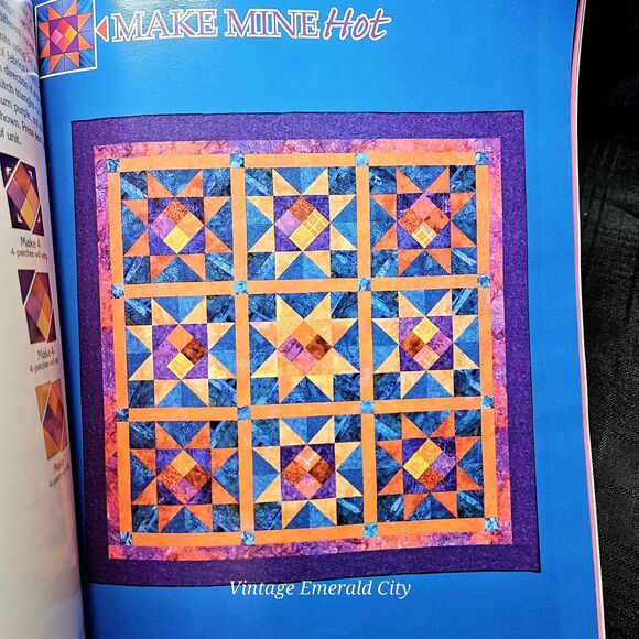 Vtg Super Simple Triangles Book Nancy Smith & Lynda Milligan Quilt Pattern 2006 - Picture 7 of 10